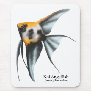 Angelfish Mousepad de Koi