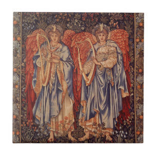 Angeli Laudantes (Anjos Louvando) por Burne Jones