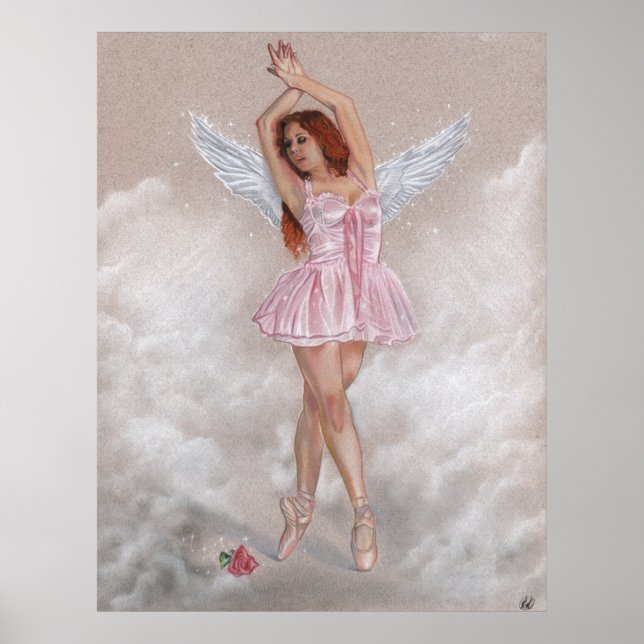 Angelic Ballerina Poster (Frente)