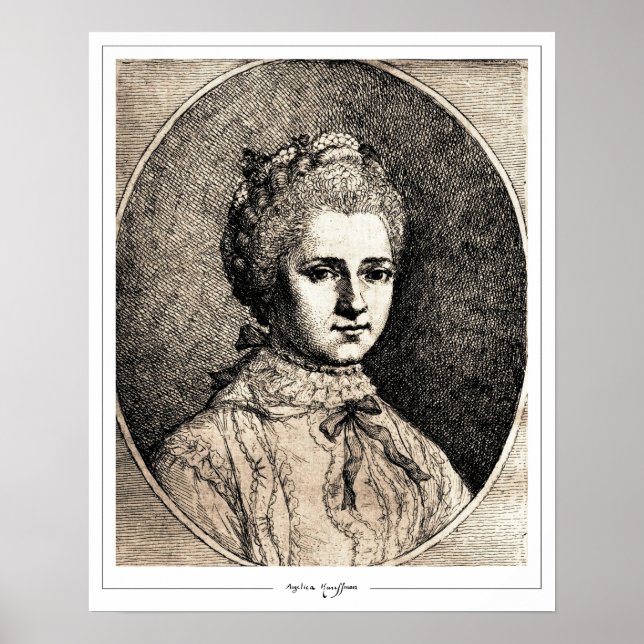 Angelica Kauffman Zedign Art Poster nº 18 (Frente)