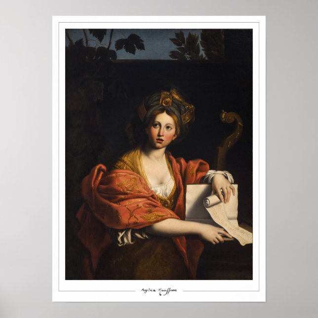 Angelica Kauffman Zedign Art Poster nº 24 (Frente)