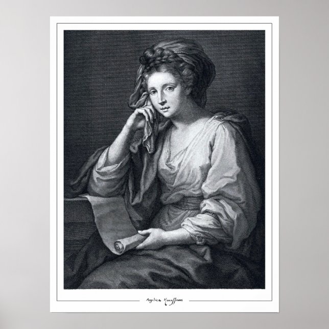 Angelica Kauffman Zedign Art Poster nº 39 (Frente)