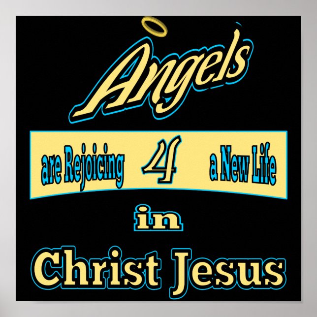 Angels Are Rejoicing Poster (Frente)