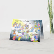 Angels no Cartão de Férias Alto