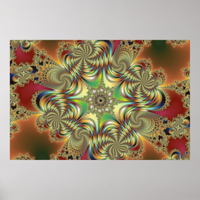 Angelus - Fractal Poster (Frente)