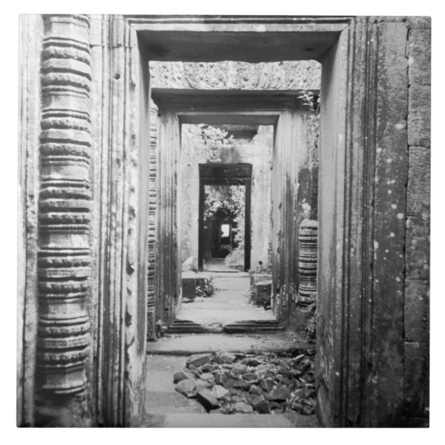 Angkor Camboja, Portais Preah Khan (Frente)