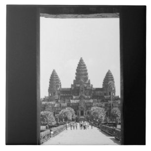 Angkor Camboja, Vista da Porta de Angkor Wat 2