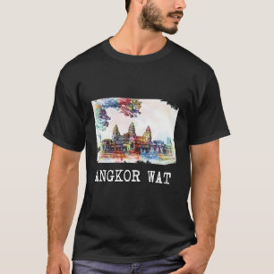 Angkor Wat Tshirt Camboja Camiseta Vishnu Hindu