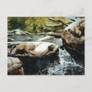 "Anglin's Creek #2" Estrada Rural Cartão Postal