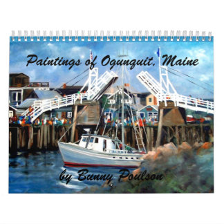 Angra de Perkins, Ogunquit, calendário de parede