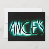 ÂNGULO DE ANJOS DO CONVITE DE FESTAS ANGE INVITE A