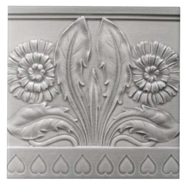 Ângulo Repro 3D - Prova de aspecto Borda Floral Ne (Frente)