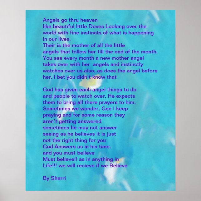 Ângulos Atravessam Poster de Poema do Céu (Frente)