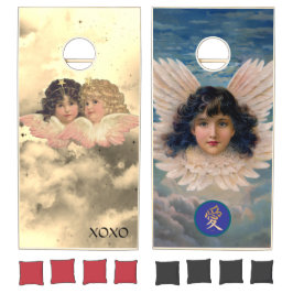 ÂNGULOS DE VINTAGEM DE JOGO DE SACO DE CORNHOLE