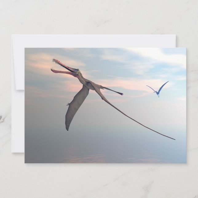 Anhanguera aves pré-históricas (Frente)