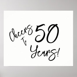 Anima-se a 50 anos de Poster
