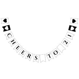 Anima-se com as bandeiras elegantes do 21º anivers