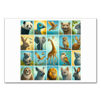 Animais (动 物 / dòng wù) - Cartões Flash chineses