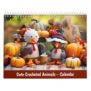 Animais Acautelados Fofos – Calendário