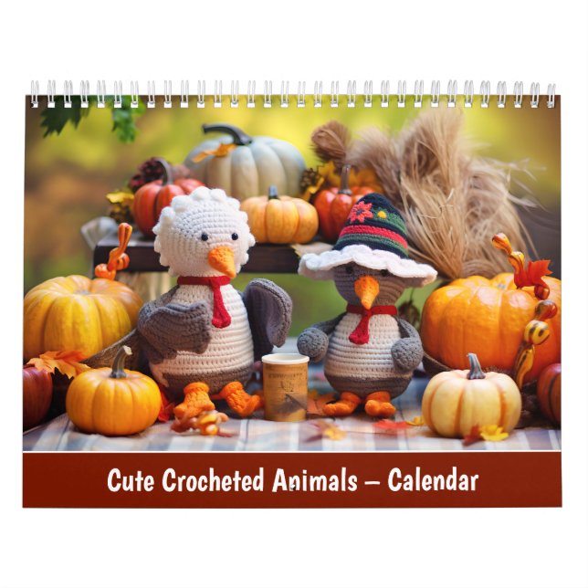 Animais Acautelados Fofos – Calendário (Capa)