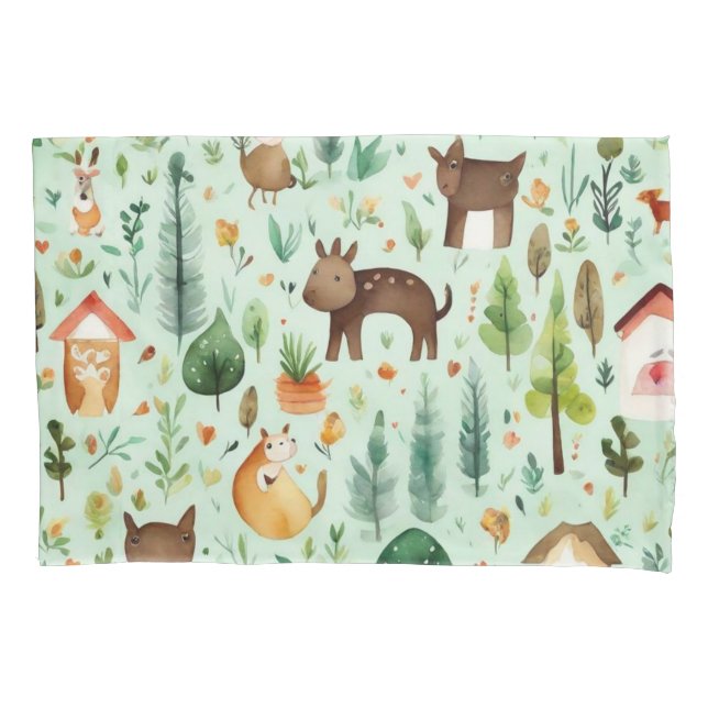 Animais bonitos e coloridos (Frente)