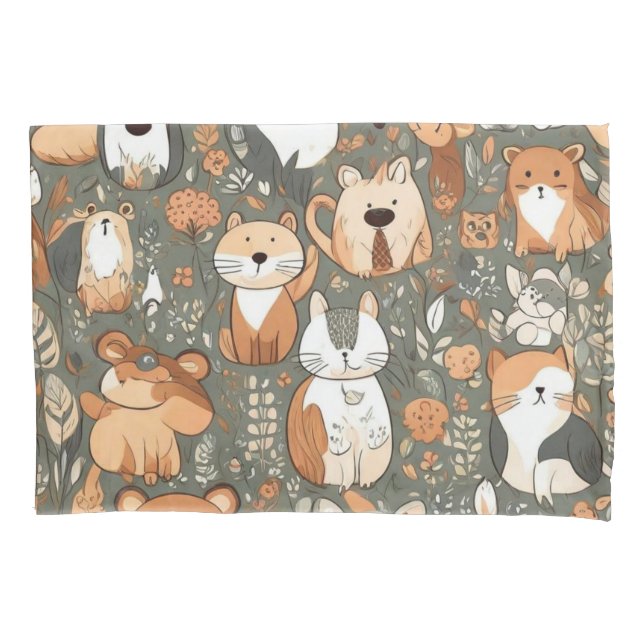 Animais bonitos e coloridos (Frente)