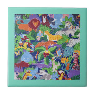 Animais Coloridos da Selva