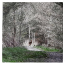 Animais da floresta da floresta da fantasia