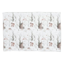 Animais da Floresta de Aquarela