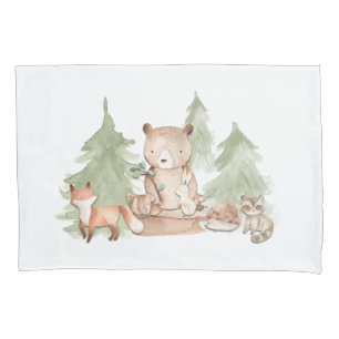 Animais da Floresta em Aquarela Quarto de Berçário