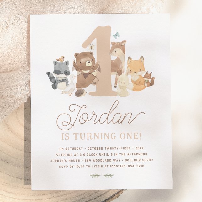 Animais da Floresta em Orçamento: Primeira Festa d (Criador carregado)