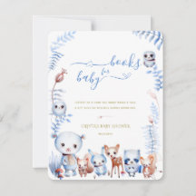 Animais da Floresta Trazem um Cartão de Chá de fra