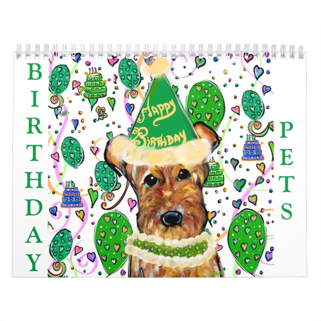 ANIMAIS DE ANIVERSÁRIO CALENDÁRIO 2026 (Capa)