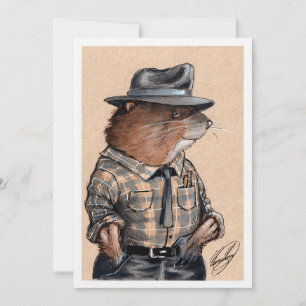 Animais de Big Rock: E. Muskrat