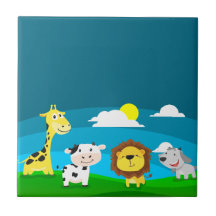 Animais de desenho animado           