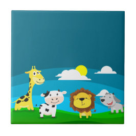 Animais de desenho animado           