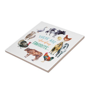 Animais de fazenda Estas são algumas das minhas aq