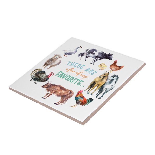 Animais de fazenda Estas são algumas das minhas aq (Lateral)