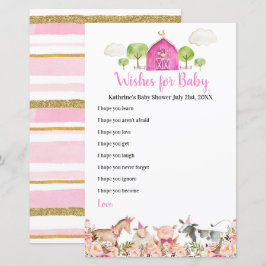 Animais de Fazenda rosa caseiros Barnyard deseja b