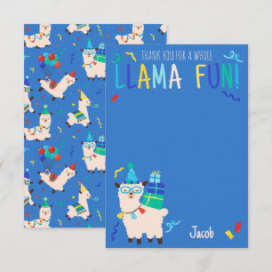 Animais de Festa de Agradecimento Llama Aniversári