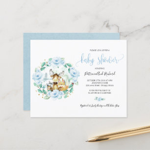 Animais de Floresta Caçada - Chá de fraldas do Orç