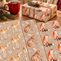 Animais de Inverno Rústicos Elegantes da Kraft Nev