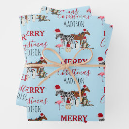 Animais de Natal Engraçados e Personalizados Luzes