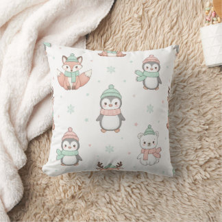 Animais de Natal Fofo Almofada de Arremesso – Fest