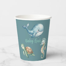 Animais Debaixo do Mar Festa de Bebê Aquamarine