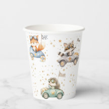 Animais Engraçados Race Carros segundo aniversário