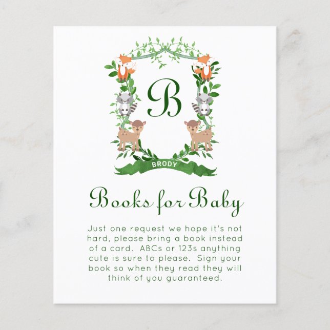 Animais Florestais Prendem Livros Para Bebê (Frente)