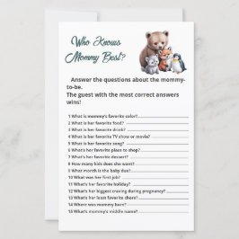 Animais Imprimíveis De Inverno Que Conhecem O Melh