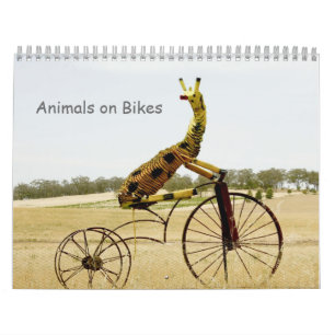 Animais no Calendário Bikes