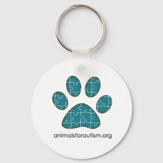 Animais para Chaveiro de logotipo do Autismo